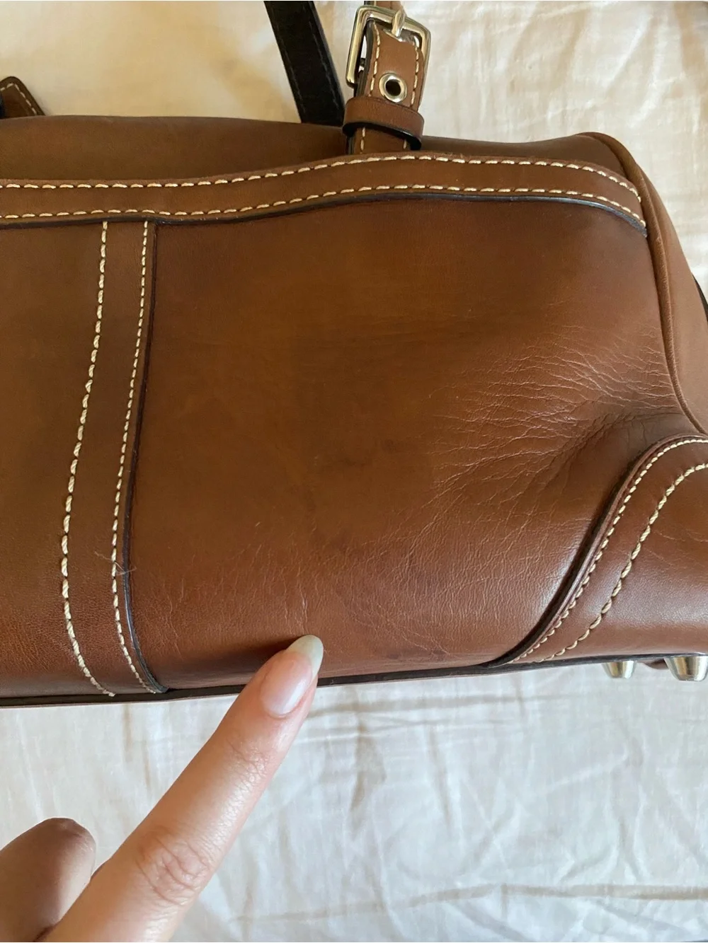 Coach F11198 Hampton Satchel Bag - Picture 5 of 6
